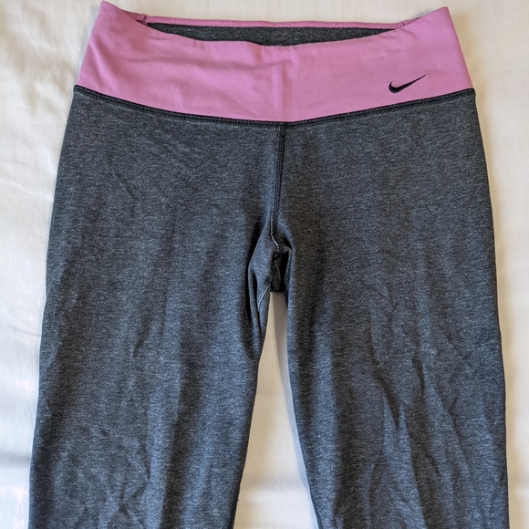 Nike Dri Fit Capris Gray Small - Picture 4 of 4